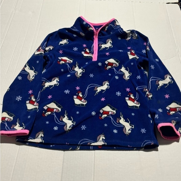 Carter’s fleece Christmas pull over. - Picture 1 of 3